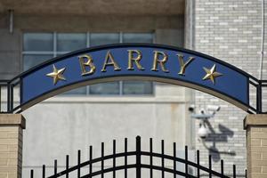 Barry annapolis united states naval academy sign photo