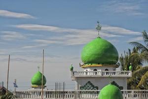 indonesian mosque dome photo