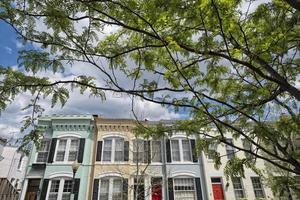 georgetown dc washington houses photo