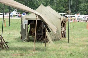 ii mundo guerra nosotros Ejército acampar foto