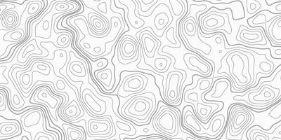 Abstract blank detailed topographic contour map subtle white background. Geographic topographic map grid. Line map with elevation. Topographic cartography. Topographic map. Topographic Relief. photo