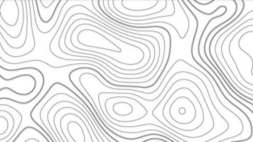 Abstract blank detailed topographic contour map subtle white background. Geographic topographic map grid. Line map with elevation. Topographic cartography. Topographic map. Topographic Relief. photo