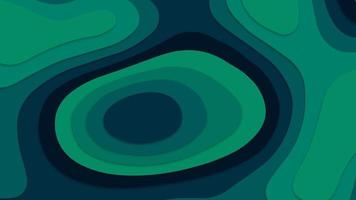 Colorful papercut and multilayer cutout geometric pattern on vector. Beautiful topography concept or smooth origami shape paper texture. Abstract background with waves. photo
