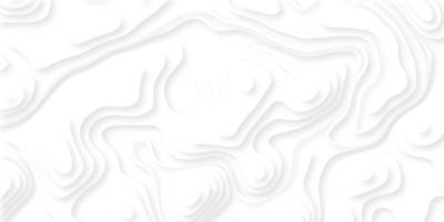 Abstract smooth origami shape paper cut. White realistic paper cut wave curve overlap background decoration texture. photo