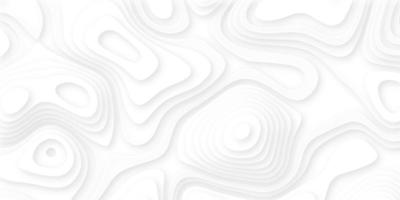 Abstract smooth origami shape paper cut. White realistic paper cut wave curve overlap background decoration texture. photo
