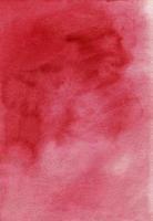 acuarela antiguo rojo antecedentes textura. profundo borgoña manchas en papel. mano pintado foto