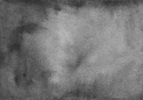 Watercolor black and gray background texture. Watercolour abstract old monochrome overlay. photo