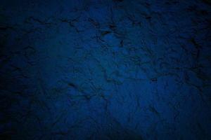 Blue Grunge Stucco Wall Texture Background. photo