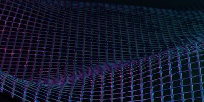 futurista resumen antecedentes con brillante partículas 3d representación, foto