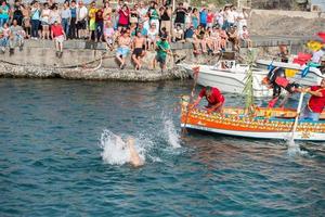 ACI TREZZA, ITALY - JUNE, 24 2014 - San Giovanni traditional parade celebration photo