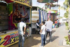 LA PAZ, MEXICO - FEBRUARY 22 2020 - Traditional Baja California Carnival photo