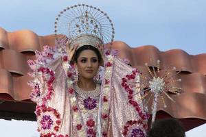 LA PAZ, MEXICO - FEBRUARY 22 2020 - Traditional Baja California Carnival photo