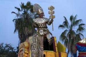 LA PAZ, MEXICO - FEBRUARY 22 2020 - Traditional Baja California Carnival photo