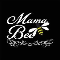 Bee T-shirt Design vector