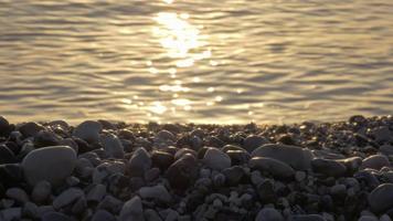 Pictureque morning sea in Turkey video