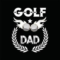 Golf T-shirt Design vector