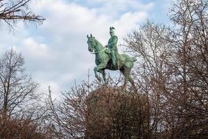 Emperor Wilhelm II Monument at Hohenzollern Bridge - Cologne, Germany