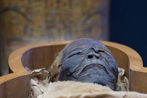 egipcio momia detalle foto
