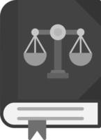 Law Book Vector Icon