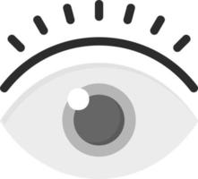 icono de vector de ojo