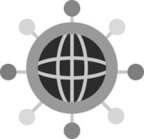Global Network Vector Icon