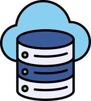 Cloud Network Vector Icon