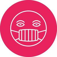 Face Mask Vector Icon