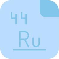 Ruthenium Vector Icon