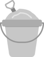 Sand Bucket Vector Icon