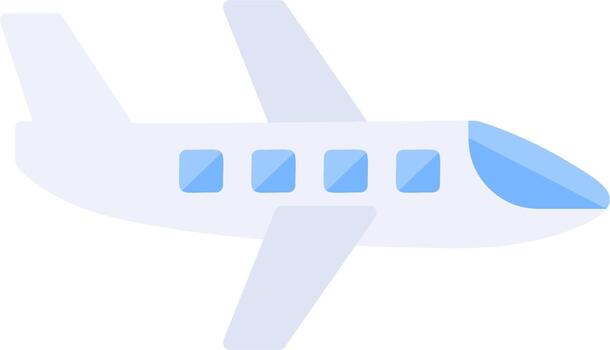 icono de vector de avión
