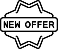 New Offer Vector Icon