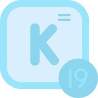 Potassium Vector Icon