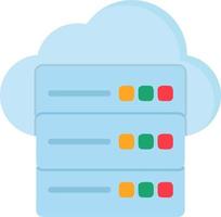 Cloud Server Vector Icon