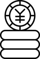 Yuan Vector Icon