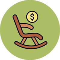 Retirement Plan Vector Icon