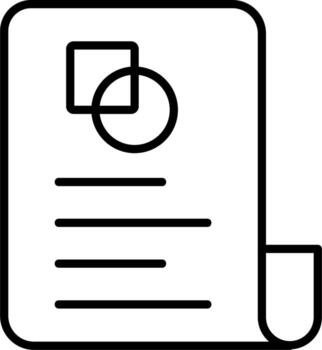 proyecto de icono de vector