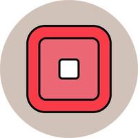 Stop Vector Icon