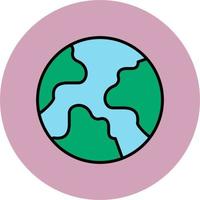 Earth Vector Icon