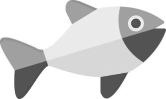 icono de vector de pescado