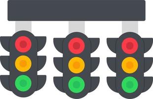 Traffic Lights Vector Icon