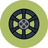 Wheel Vector Icon