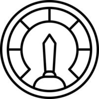 Speedometer Vector Icon