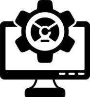 Computer performance Vector Icon