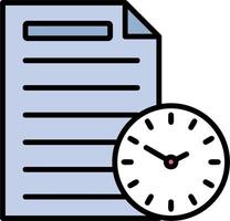 Time Management Vector Icon