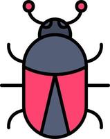 Ladybug Vector Icon