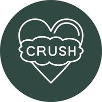 Crush Vector Icon