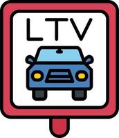 Ltv Vector Icon