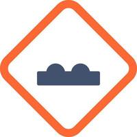 Uneven Vector Icon