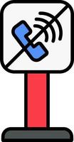 No Phone Allowed Vector Icon