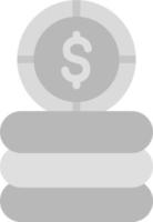 icono de vector de dólar